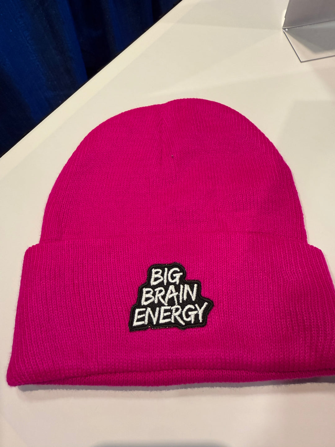 Big Brain Energy Beanie PINK