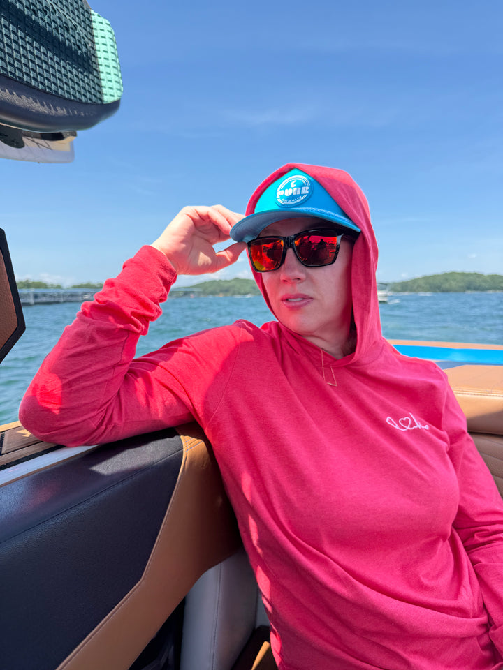 Dr. Beachgem Collab: Heart of Medicine Tee - Long Sleeve Hoodie