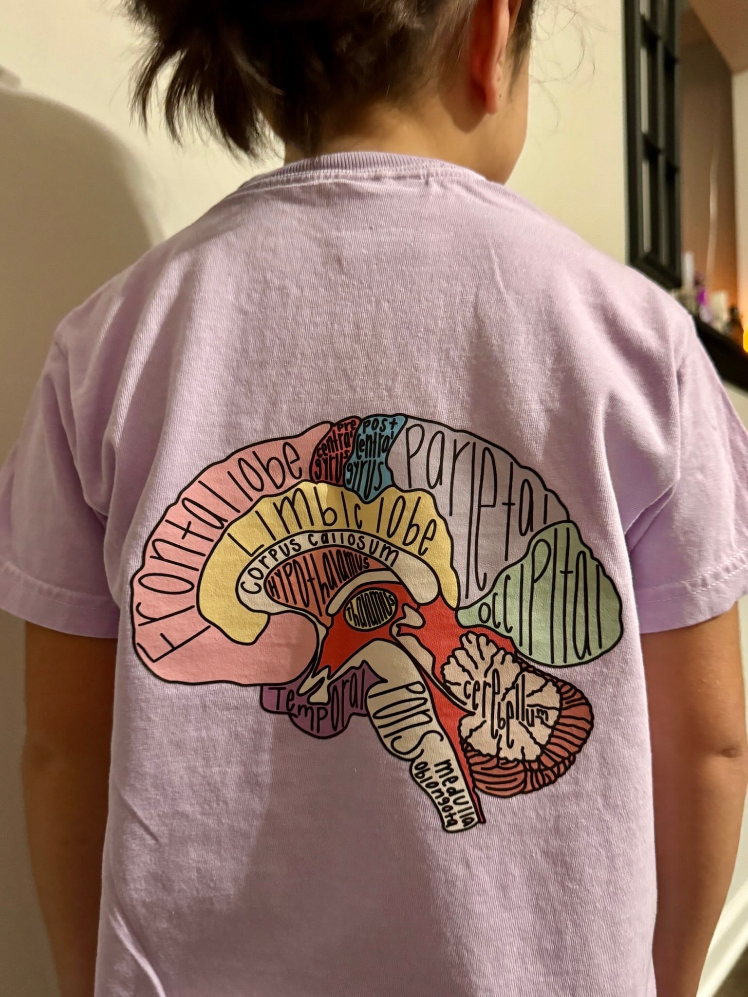 I LOBE YOU Brain Anatomy T-shirts