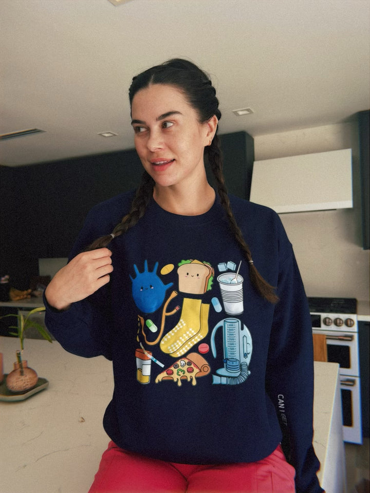 Scrubhacks Collab: Can I Get a Witness Crewneck Sweatshirt