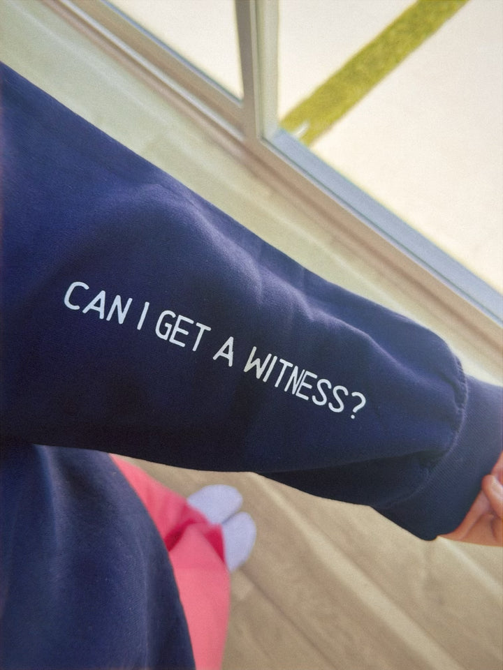 Scrubhacks Collab: Can I Get a Witness Crewneck Sweatshirt