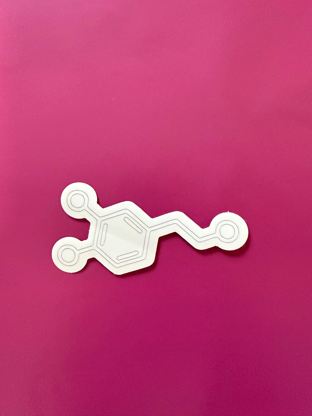 Dopamine molecule sticker