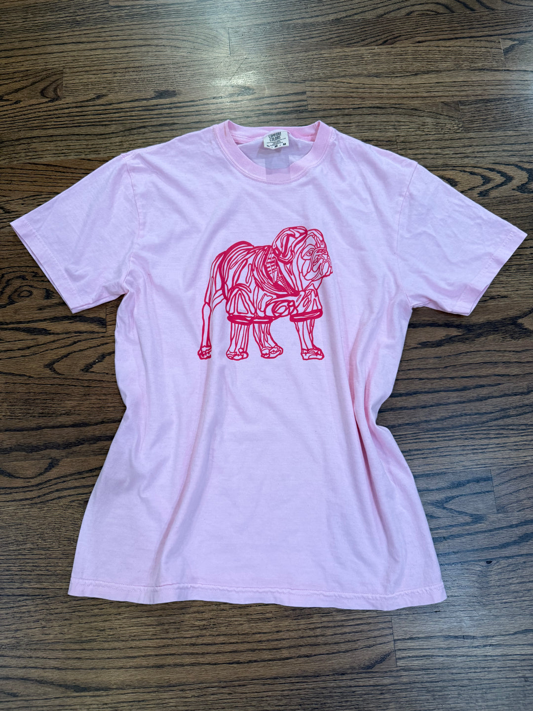 Chan Art Collab: Game Day - Pink on Pink Tee Shirt - PREORDER