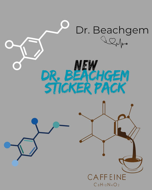 Dr. Beachgem Sticker Pack