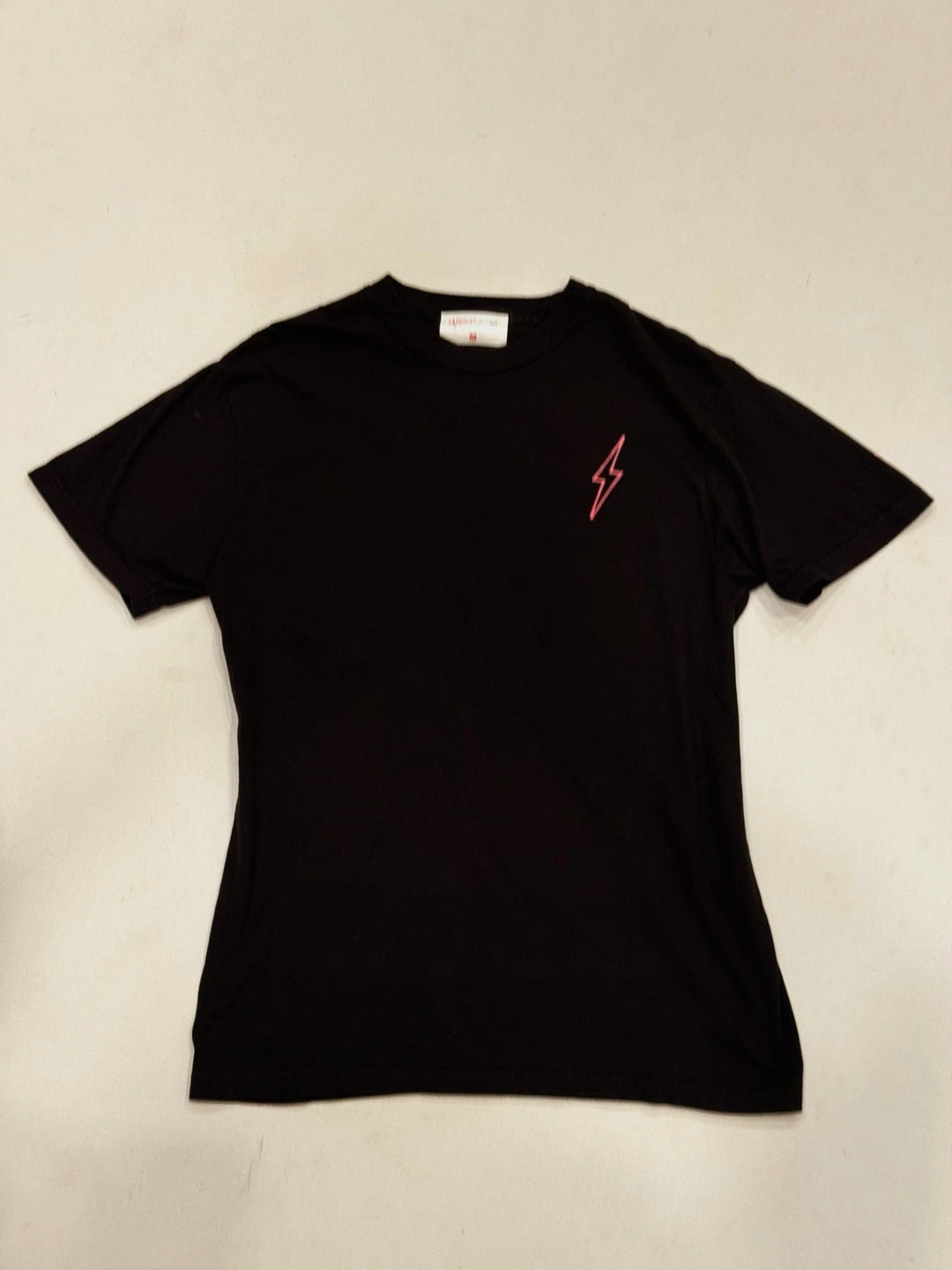 Lumbar Puncture Tee Shirt - Black Short Sleeve with Spine Design